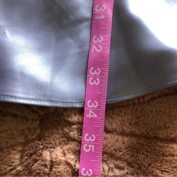 Vintage Inner Most purple satin & lace nightgown in size M - Picture 9 of 10